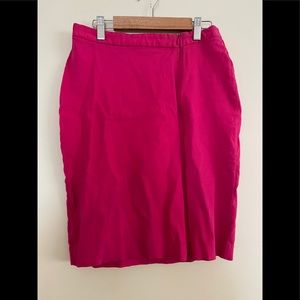 Express |Pink Zipper Front Pencil Skirt Sz 3/4